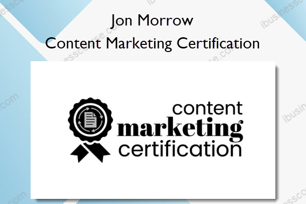 Content Marketing Certification Content Marketing Certification