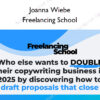 Freelancing School – Joanna Wiebe
