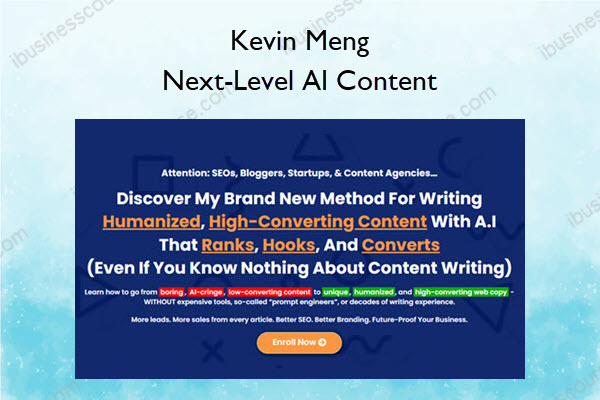 Kevin Meng – Next-Level AI Content Kevin Meng – Next-Level AI Content