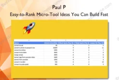 Paul P – Easy-to-Rank Micro-Tool Ideas You Can Build Fast
