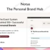 The Personal Brand Hub – Notus