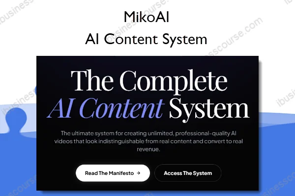 AI Content System – MikoAI AI Content System – MikoAI